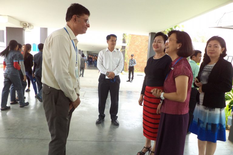 An honorable visit of Lok Chumteav Dr. Ing Kantha Phavi, Minister of Women’s Affair to Phnom Penh Special Economic Zone