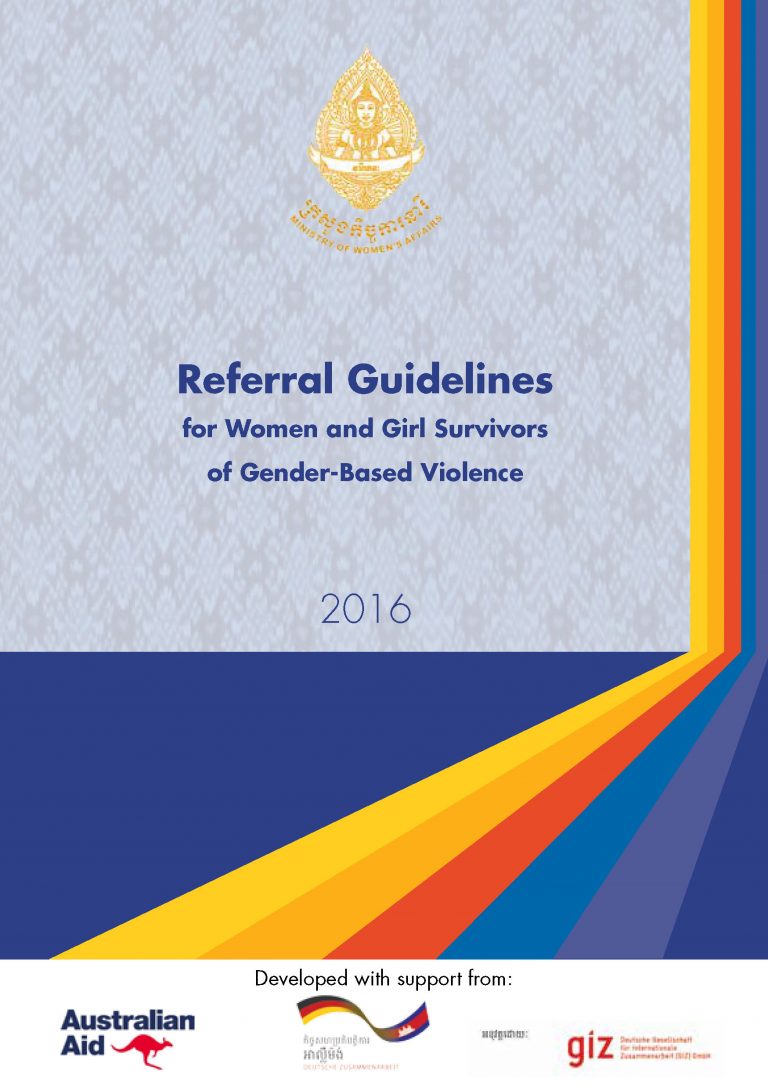 Referral Guidelines for Women and Girl Survivors of Gender-Based Violence