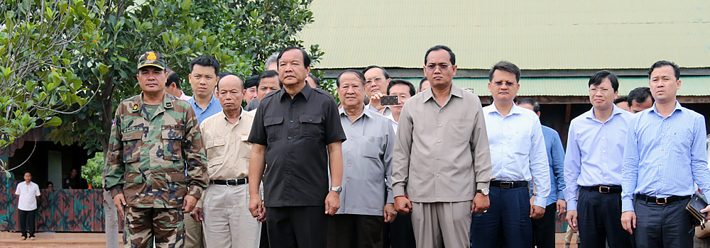 H.E.Minister paid a visit to CMAC and its Staffs at Oddar Meanchey Province on 20 July 2015
