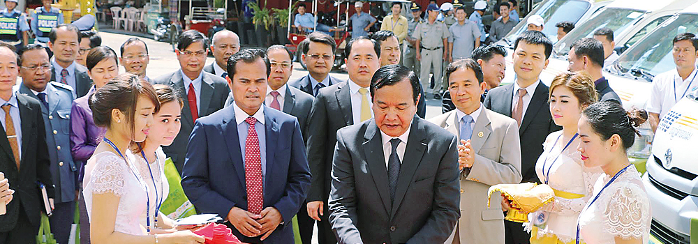 Official Launching of Cambodia Post’s Transportation Services on 29th June 2015