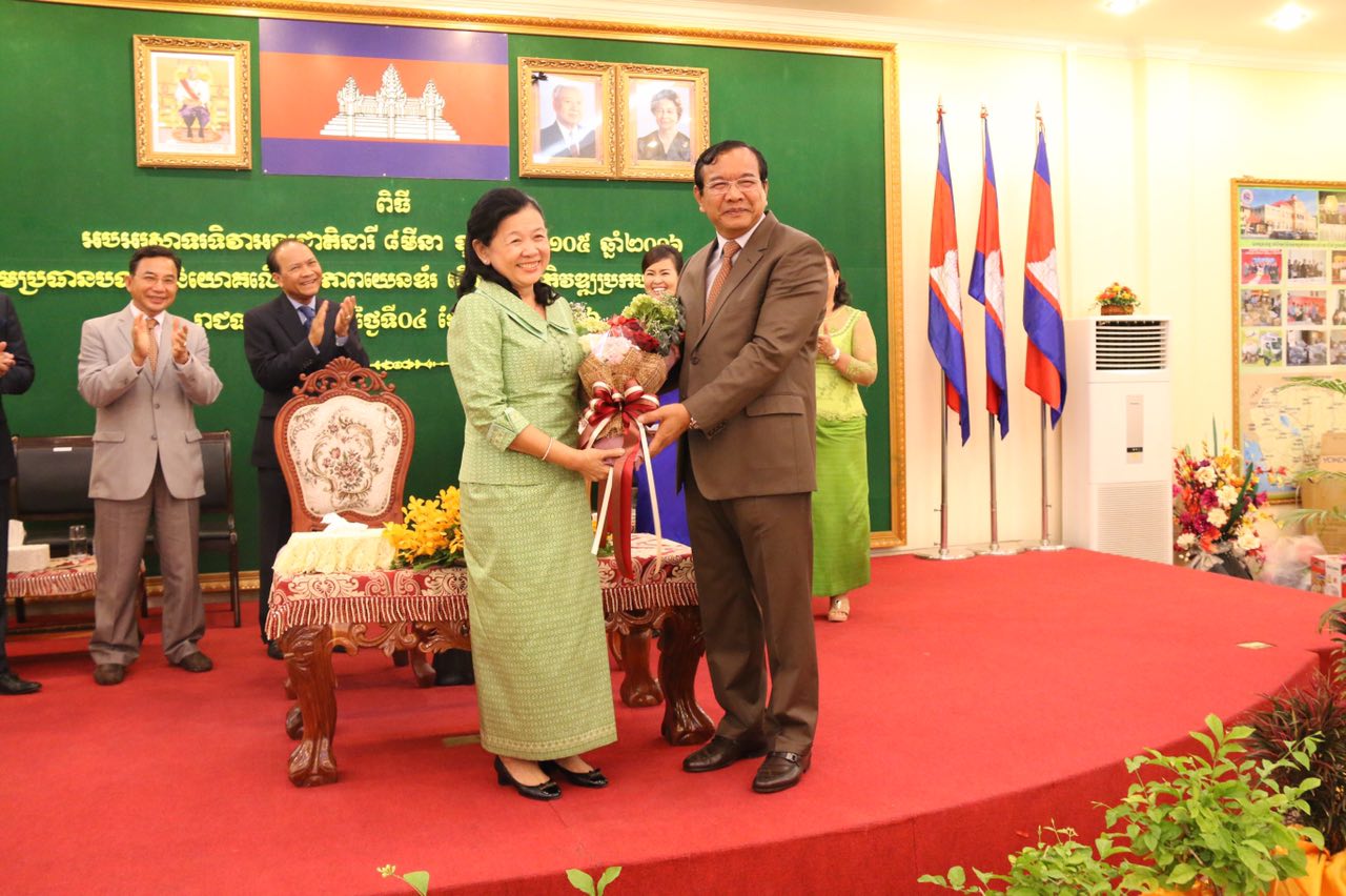 Ministry of Posts and Telecommunications (Head Office): March 4, 2016: H.E. Minister Prak Sokhonn Presided over the 105th Anniversary of the International Women’s Day 2016 Under the Theme of Investment on Gender to Pursue Sustainable Development