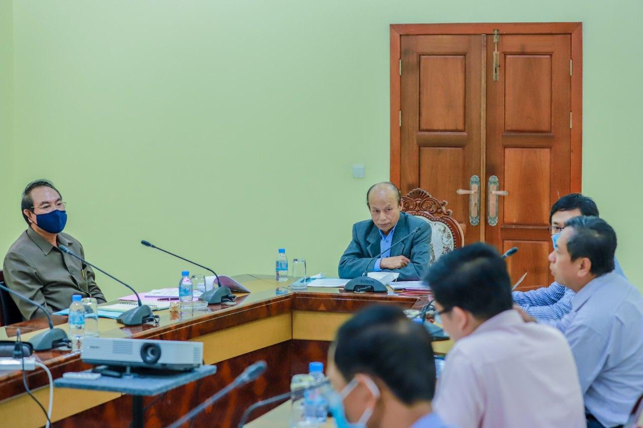 Meeting to discuss a request to review and comment on the draft 2020-2030 cooperation plan concerning the infrastructure connection between Lancang-Mekong countries