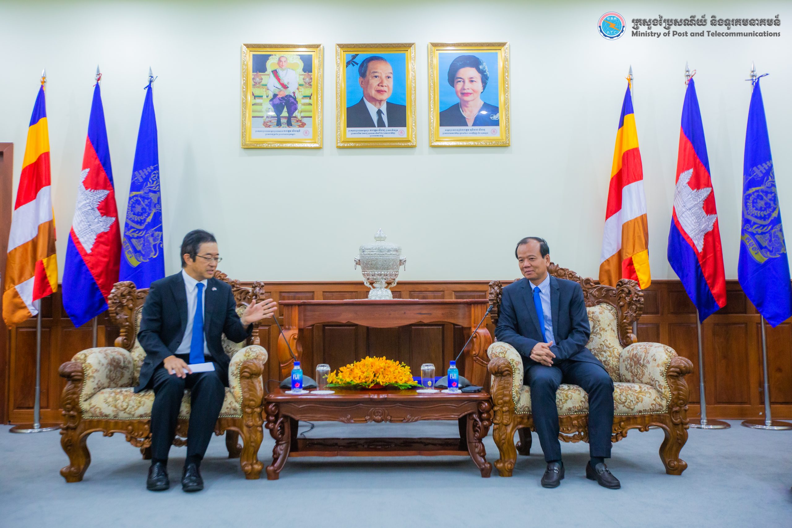 Minister Vandeth Chea Met H.E Masahiro MIKAMI, Ambassador of Japan to Kingdom of Cambodia