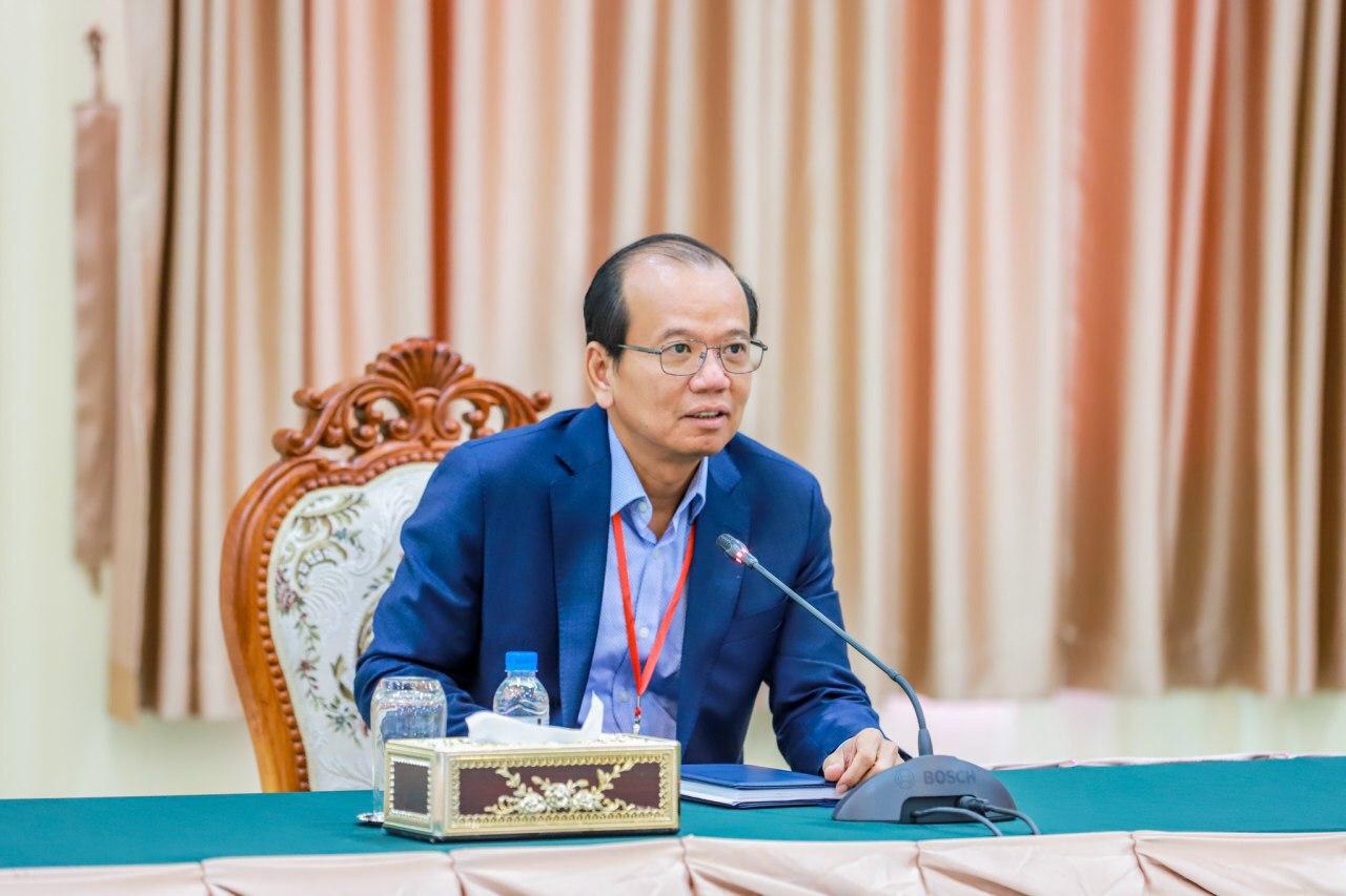 Minister Vandeth Chea Chaired a Meeting-Discussion on the Preparation for Application of Data Owned by Data Management Center (DMC) for Revenue Increase