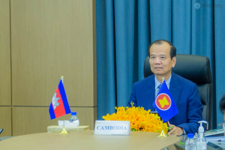 Minister Vandeth Chea Participates in 1st ASEAN Digital Ministers’ Meeting