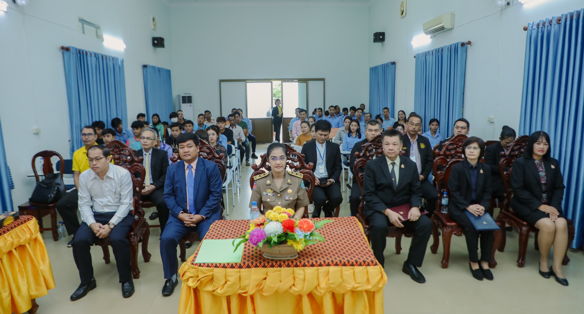 លោកជំទាវ មិថុនា ភូថង អភិបាល នៃគណៈអភិបាលខេត្តកោះកុង បានអញ្ជើញជាអធិបតី ក្នុងពិធីបើកវគ្គបណ្តុះបណ្តាលកម្មវិធី Microsoft Excel កម្រិតខ្ពស់ សេវាថែទាំសណ្ឋាគារ និងជួសជុលម៉ាស៊ីនខ្នាតតូចសម្រាប់ កសិកម្ម នៅវិទ្យាស្ថានពហុបច្ចេកទេសខេត្តកោះកុង