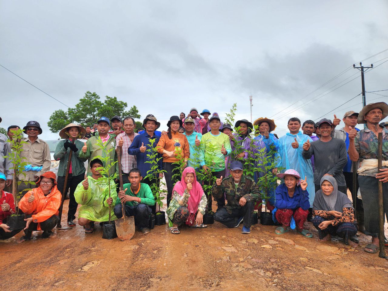 លោក សុខ ភិរម្យ អភិបាលស្រុកមណ្ឌលសីមា បានដឹកនាំក្រុមការងាររដ្ឋបាលស្រុក រដ្ឋបាលឃុំ និងប្រជាពលរដ្ឋ នៃឃុំទួលគគីរ រួមកម្លាំងគ្នា ដាំដើមឈើ លម្អតាមសងខាងផ្លូវសាធារណៈក្នុងឃុំទួលគគីរ ចំនួន ៣៧០ ដើម
