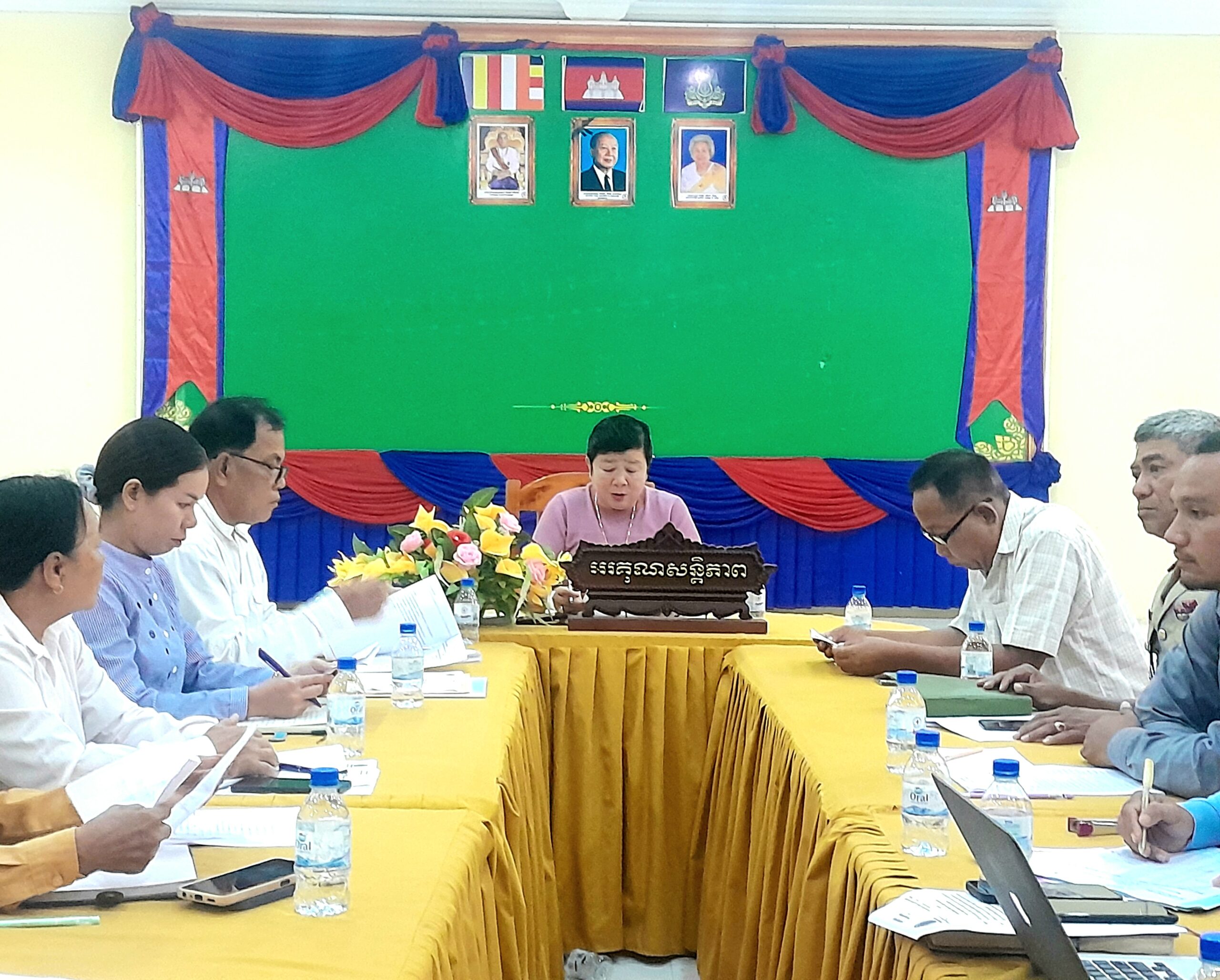 កិច្ចប្រជុំគណៈកម្មាធិ ការពិគ្រោះយោបល់ កិច្ចការស្ដ្រី និងកុមារ ស្រុកមណ្ឌលសីមា ប្រចាំខែកញ្ញា ឆ្នាំ២០២៤