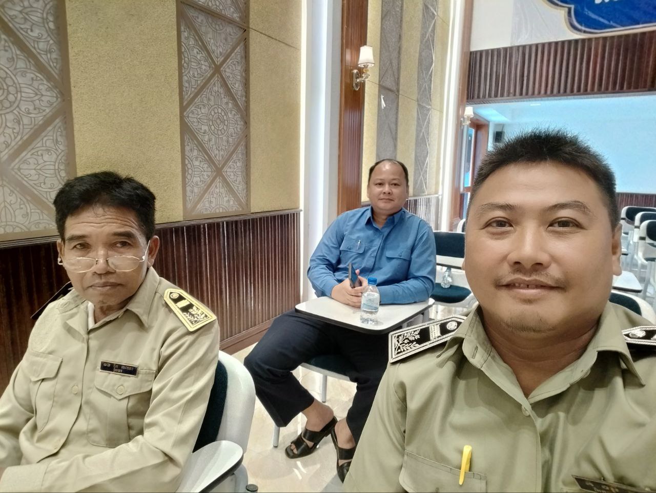 លោក អុឹង គី ជំទប់ទី១ឃុំ បានអញ្ជើញចូលរួមកិច្ចប្រជុំផ្សព្វផ្សាយអំពីការបញ្ចប់ការចូលរួមកិច្ចសហប្រតិបត្តិការតំបន់ត្រីកោណអភិវឌ្ឍន៍ កម្ពុជា ឡាវ វៀតណាម (CLV DTA) ។