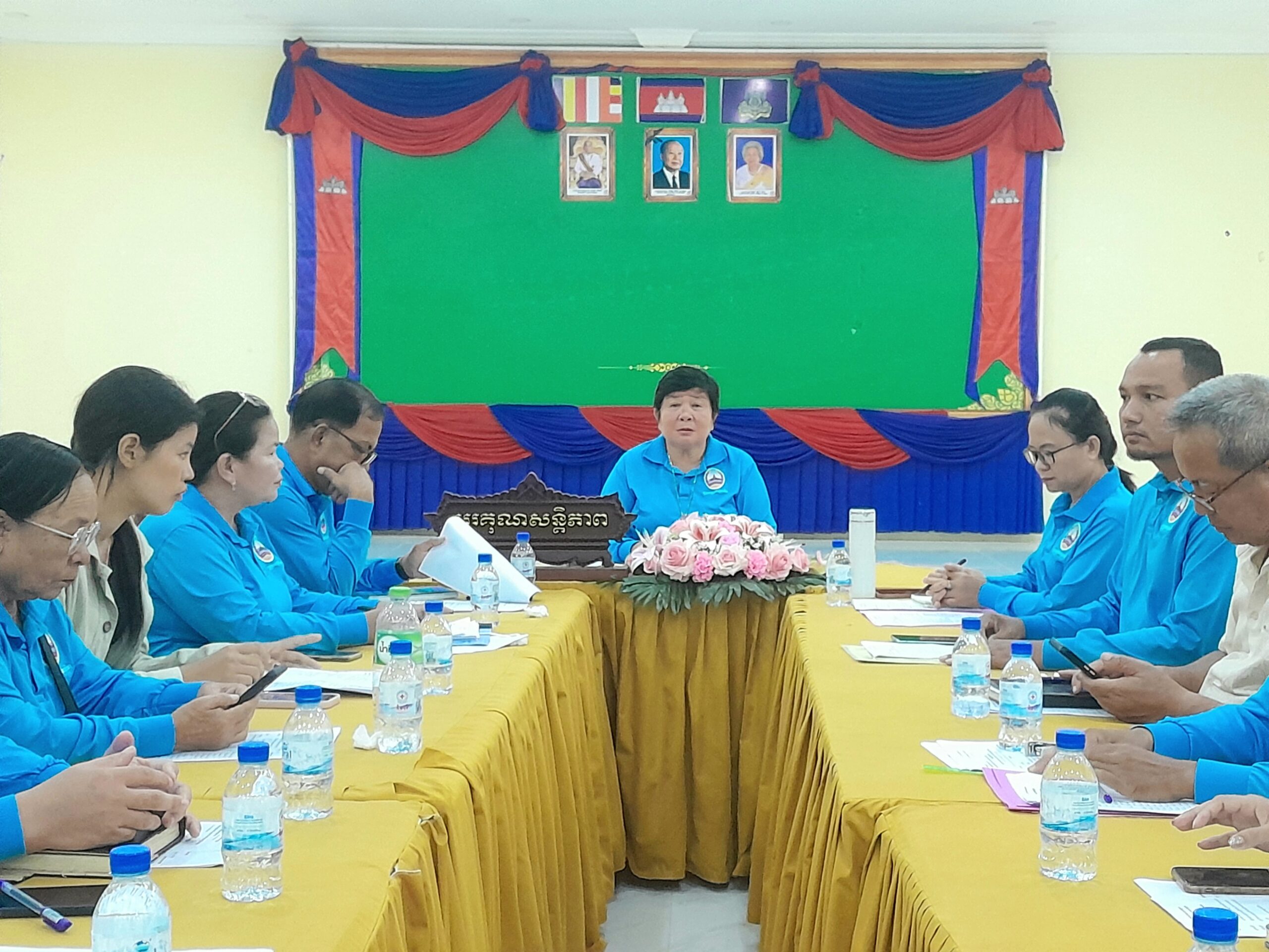 កិច្ចប្រជុំគណៈកម្មាធិការពិគ្រោះ យោបល់ កិច្ចការស្ដ្រី និងកុមារស្រុកមណ្ឌលសីមា ប្រចាំខែតុលា ឆ្នាំ២០២៤