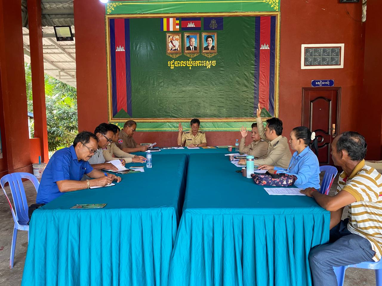 រដ្ឋបាលឃុំកោះស្ដេច បានបើកកិច្ចប្រជុំសាមញ្ញលេីកទី៣០ អាណត្តិទី៥ ឆ្នាំទី៣ របស់ក្រុមប្រឹក្សាឃុំ