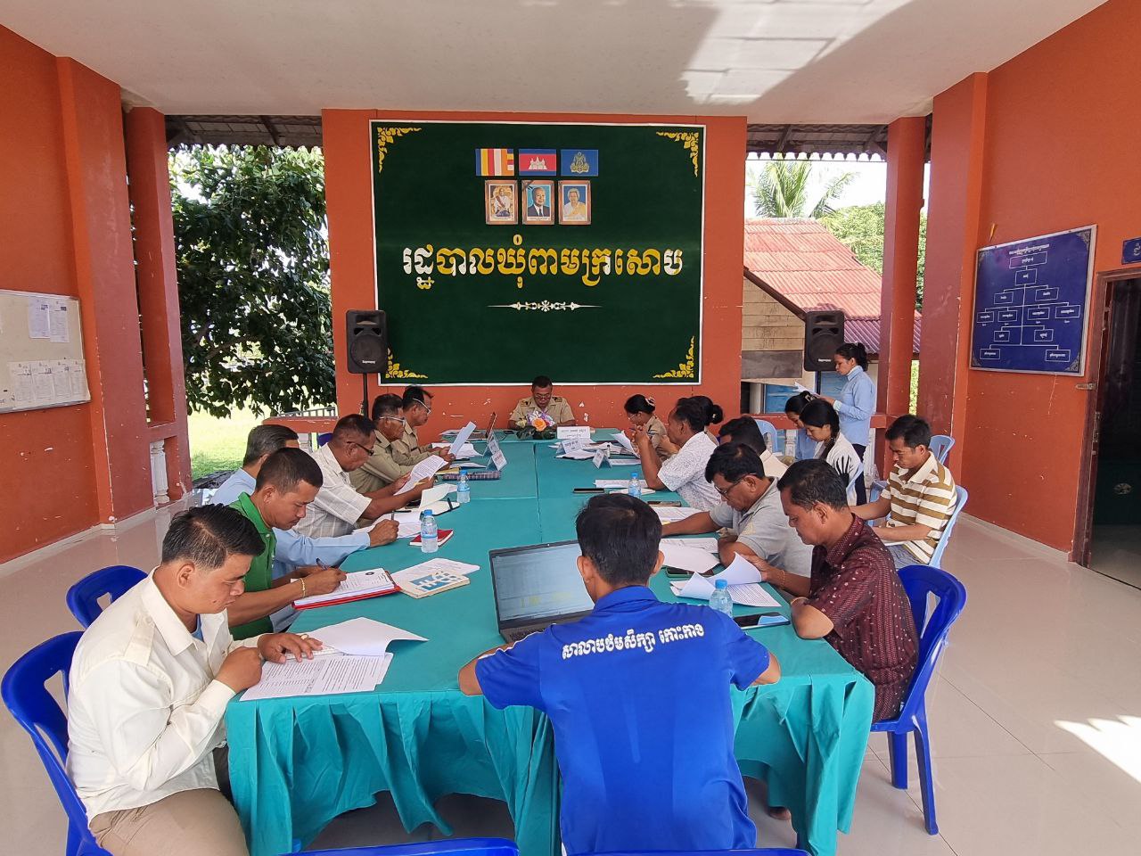 កិច្ចប្រជុំគណៈកម្មាធិការទទួលបន្ទុកកិច្ចការនារី និងកុមារប្រចាំខែវិច្ឆិកា ឆ្នាំ២០២៤ និងកិច្ចប្រជុំសាមញ្ញលើកទី ៣០ ឆាំ្នទី៣ អាណត្តិទី៥ របស់ក្រុមប្រឹក្សាឃុំពាមក្រសោប