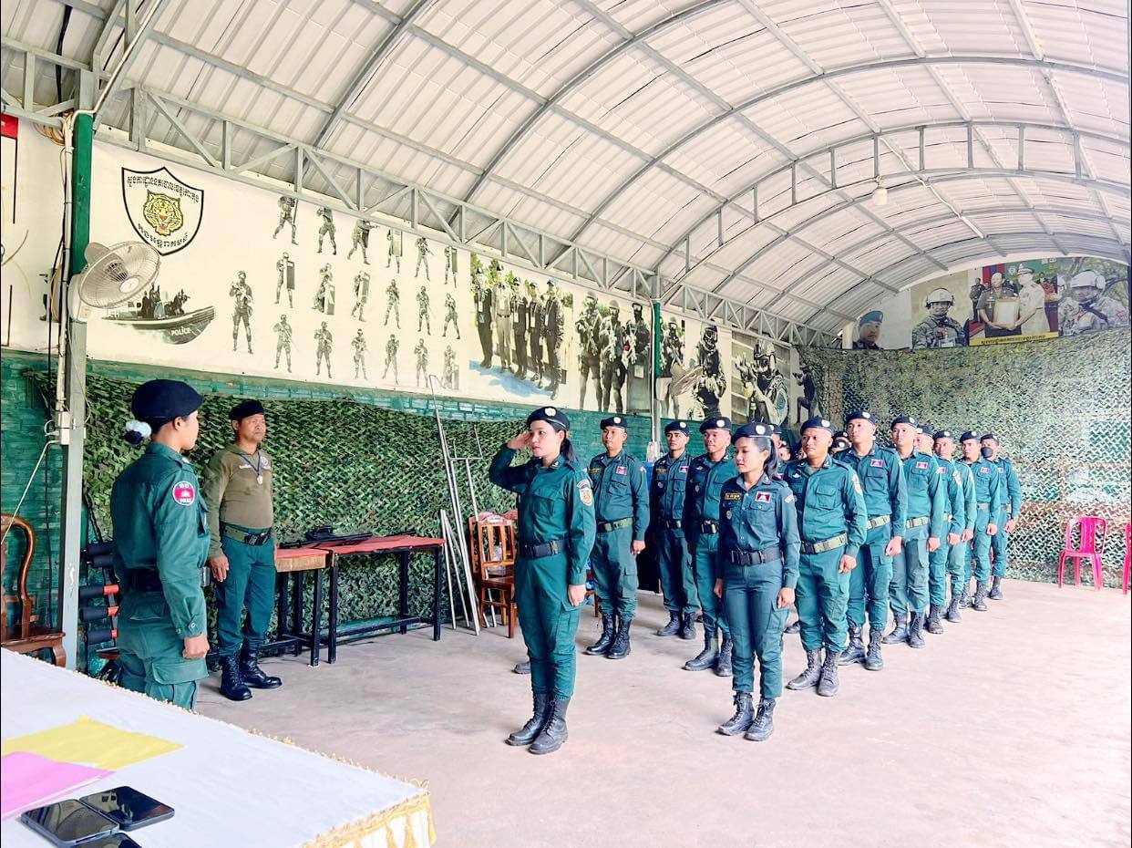 វគ្គ​ហ្វឹកហ្វឺនយុទ្ធវិធី កង​អន្តរាគមន៍​ពិសេស​ជំនាន់​ទី៥​ ដើម្បីពង្រឹងសមត្ថភាពដល់មន្ត្រីនគរបាល​ នៃ​ស្នងការ​ដ្ឋាន​នគរបាល​ខេត្ត​កោះកុង​ រយៈពេលខ្លី​