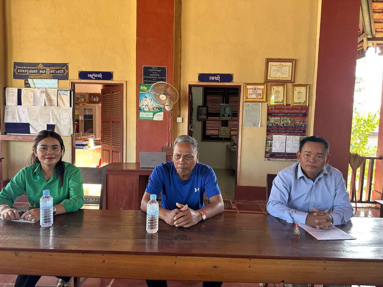 លោក ហ៊ុយ សំណាង មេឃុំកណ្តោល បានអញ្ជើញចូលរួមជាអធិបតីក្នុងការប្រឡងសំណេរ និងសម្ភាសន៍បេក្ខភាពសិស្ស ដែលបានដាក់ពាក្យអាហារូបករណ៍គម្រោងរេដបូកជូរភ្នំក្រវាញខាងត្បូងសម្រាប់ថ្នាក់បរិញ្ញាបត្ររយៈពេល ៤ ឆ្នាំនៅភ្នំពេញ