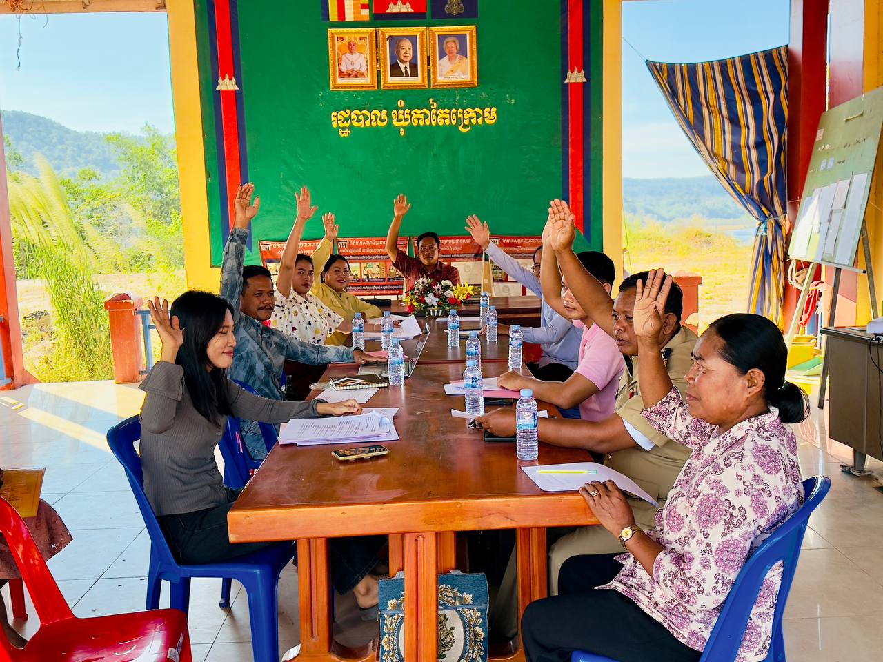 គណៈកម្មាធិការទទួលបន្ទុកកិច្ចការនារី និងកុមារឃុំតាតៃក្រោម ប្រចាំខែធ្នូ ឆ្នាំ២០២៤ ក្រោមអធិបតីភាព លោក អ៊ូ ឆេនឆៃវិសាន្ដ មេឃុំ និងជាប្រធាន គ.ក.ន.ក ឃុំ តាតៃក្រោម