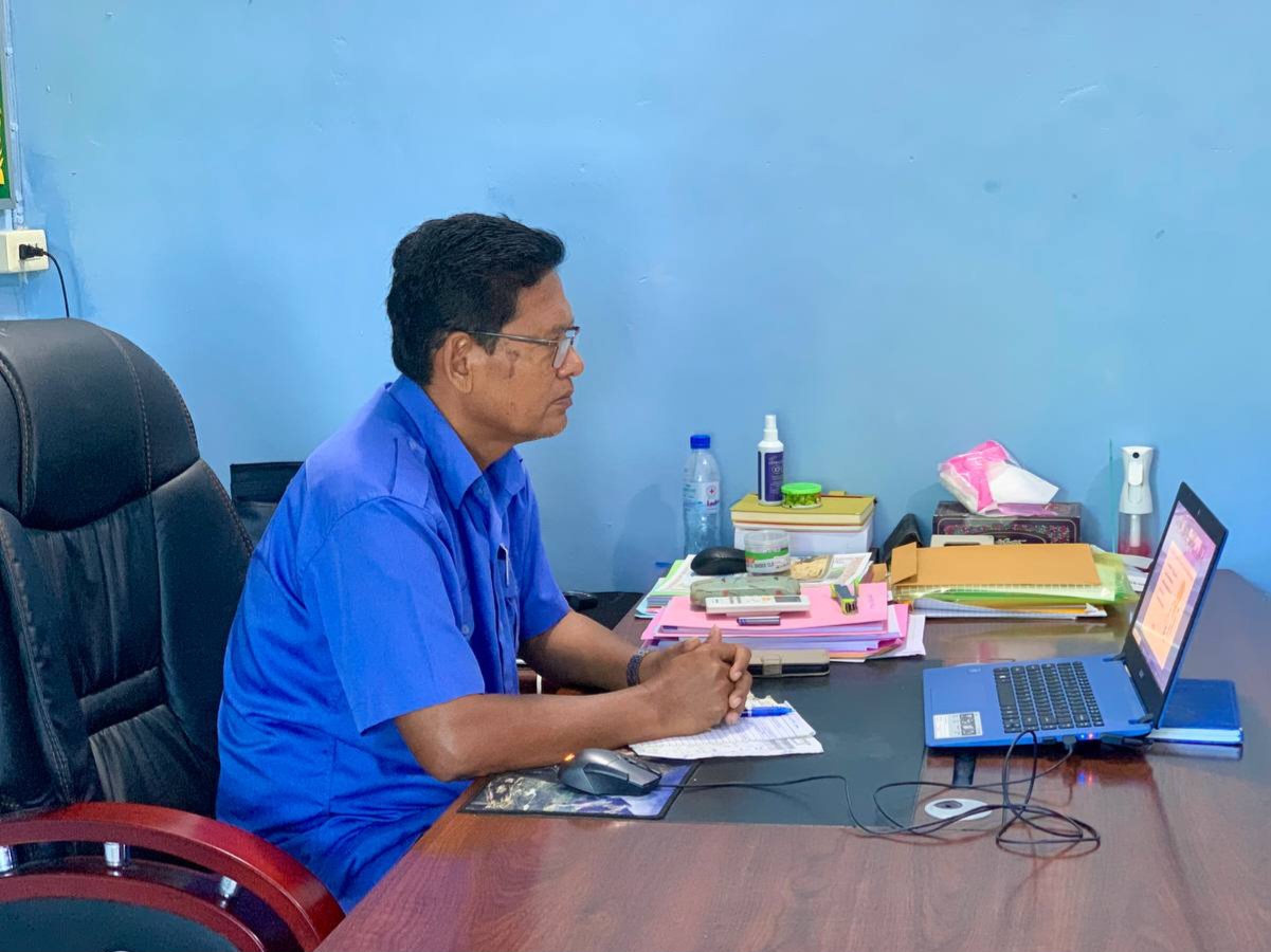 លោក​ ទូច​ វុទ្ធី​ ប្រធាន​មន្ទីរប្រៃសណីយ៍និងទូរគមនាគមន៍ខេត្ត​ និងមន្ត្រី​ការិយាល័យ​រដ្ឋបាល​ បុគ្គលិក​-ហិរញ្ញវត្ថុ​ មួយរូប បានអញ្ជេីញចូលរួមកិច្ចប្រជុំត្រៀមរៀបចំសន្និបាតបូកសរុបលទ្ធផលការងារ៤ឆ្នាំ (២០២០-២០២៤)​ នៃដំណេីរឆ្ពោះទៅបរិវត្តកម្មឌីជីថល​