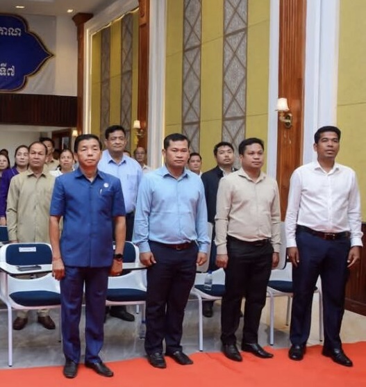 លោក គឹម រម្នី អភិបាលរងស្រុកគិរីសាគរ បានអញ្ជើញចូលរួមក្នុងពិធីប្រកាសចូលកាន់មុខតំណែងប្រធានមន្ទីរ កសិកម្ម រុក្ខាប្រមាញ់ និងនេសាទខេត្តកោះកុង