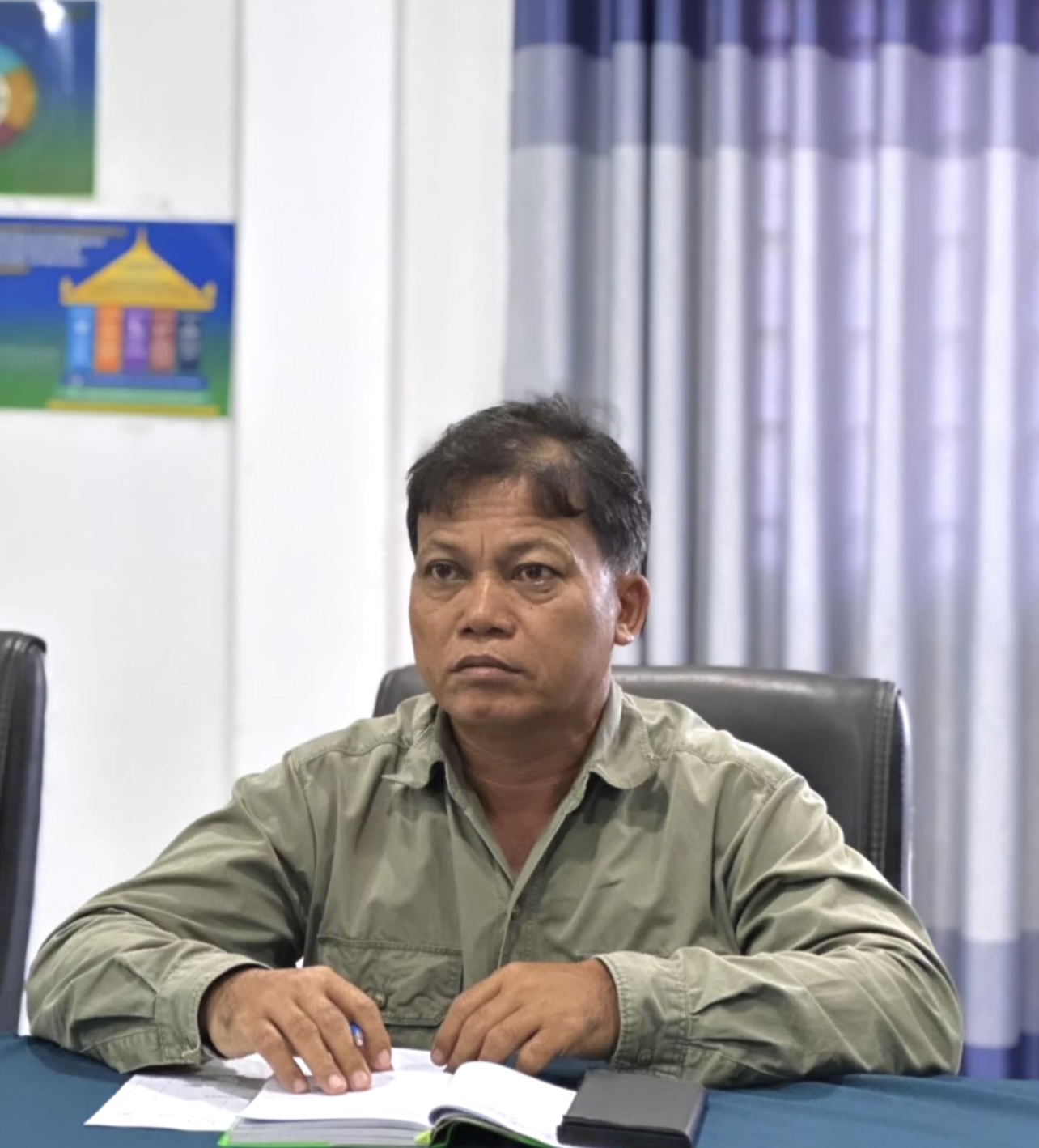 លោក លៀង សាម៉ាត មេឃុំត្រពាំងរូង និងលោក ជឹម វណ្ឌី ស្មៀនឃុំ បានអញ្ជើញ បានចូលរួមកិច្ចប្រជុំស្តីពីការណែនាំពីការប្រមូលបញ្ហា មូលហេតុបញ្ហា និងដំណោះស្រាយ របស់ការិយាល័យ អង្គភាពចណុះរដ្ឋបាលស្រុក និងអ្នកពាក់ព័ន្ធ នានាសម្រាប់ដំណើរការងារកសាងផែនការអភិវឌ្ឍន៍រយៈពេលប្រាំឆ្នាំ(២០២៥-២០២៩)