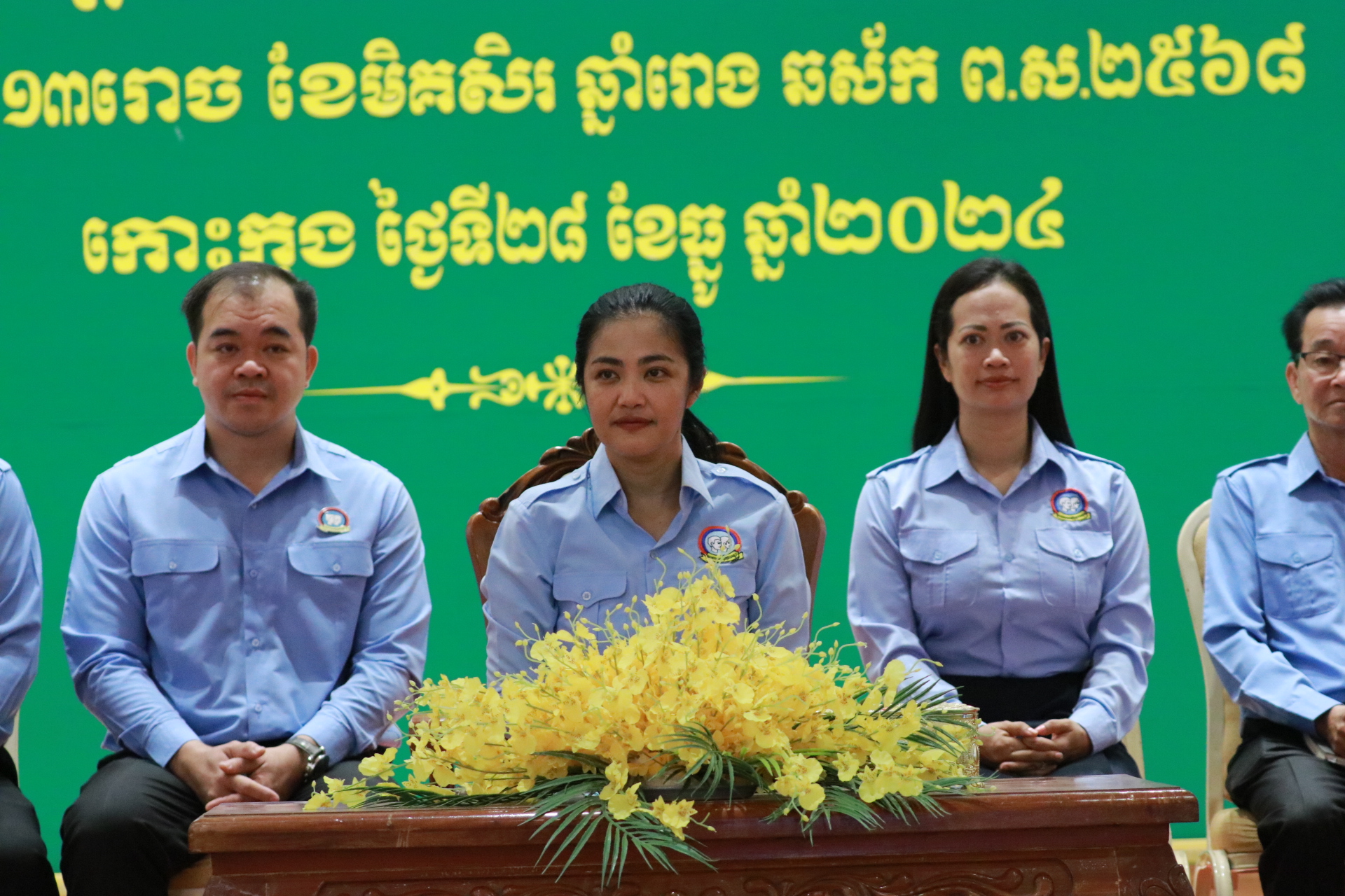 លោកជំទាវ មិថុនា ភូថង អភិបាល នៃគណៈអភិបាលខេត្តកោះកុង និងជាប្រធានសហភាពសហព័ន្ធយុវជនកម្ពុជា ខេត្តកោះកុង បានអញ្ជើញជាអធិបតី ក្នុងពិធីបើកវគ្គបណ្តុះបណ្តាលស្តីពី”ចំណេះដឹងមូលដ្ឋានការផលិតមាតិកា”