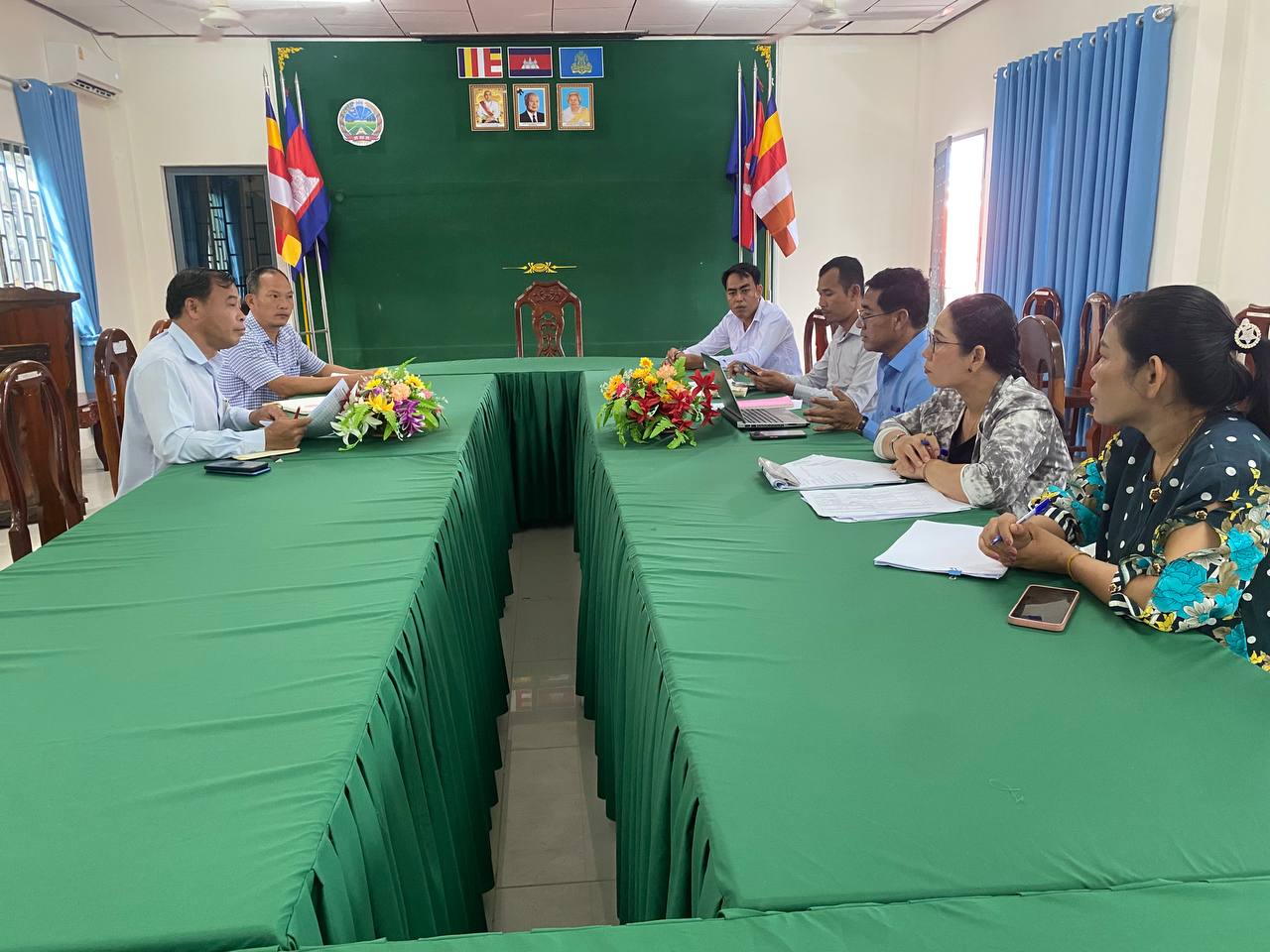 មន្ទីរកសិកម្ម រុក្ខាប្រមាញ់​ និងនេសាទខេត្តកោះកុង ៖ ជួបប្រជុំជាមួយក្រុមការងារក្រសួងផែនការ ស្តីពីការចុះប្រមូលព័ត៌មានក្នុងដំណើរការវាយតម្លៃស្ថានភាពនៃការអនុវត្ត និងគ្រប់គ្រងប្រព័ន្ធទិន្នន័យមូលដ្ឋានឃុំ សង្កាត់ (CDB)