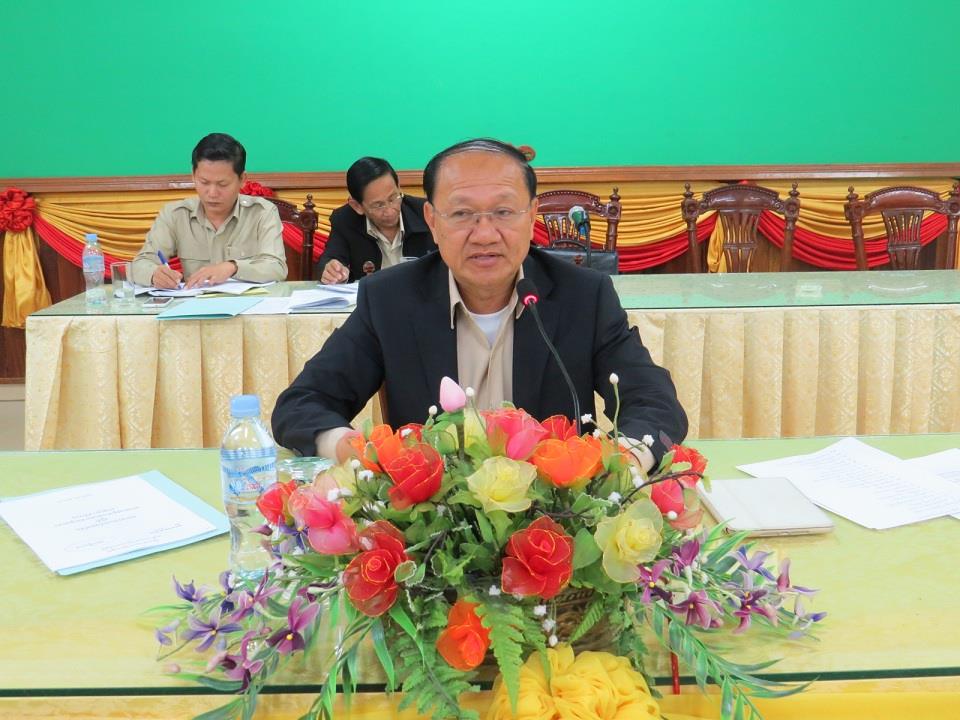 ប្រជុំបូកសរុបការងារប្រចាំខែមីនានៅសាលាខេត្តព្រះសីហនុ