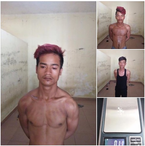 កំលាំងអធិការនគរបាលស្រុកព្រៃនប់ សហការជាមួយកម្លាំងប៉ុស្តិ៍បឹងតាព្រហ្ម បង្ក្រាបករណីជួញដូរ និងកាន់កាប់-រក្សាទុកដោយខុសច្បាប់នូវសារធាតុញៀន