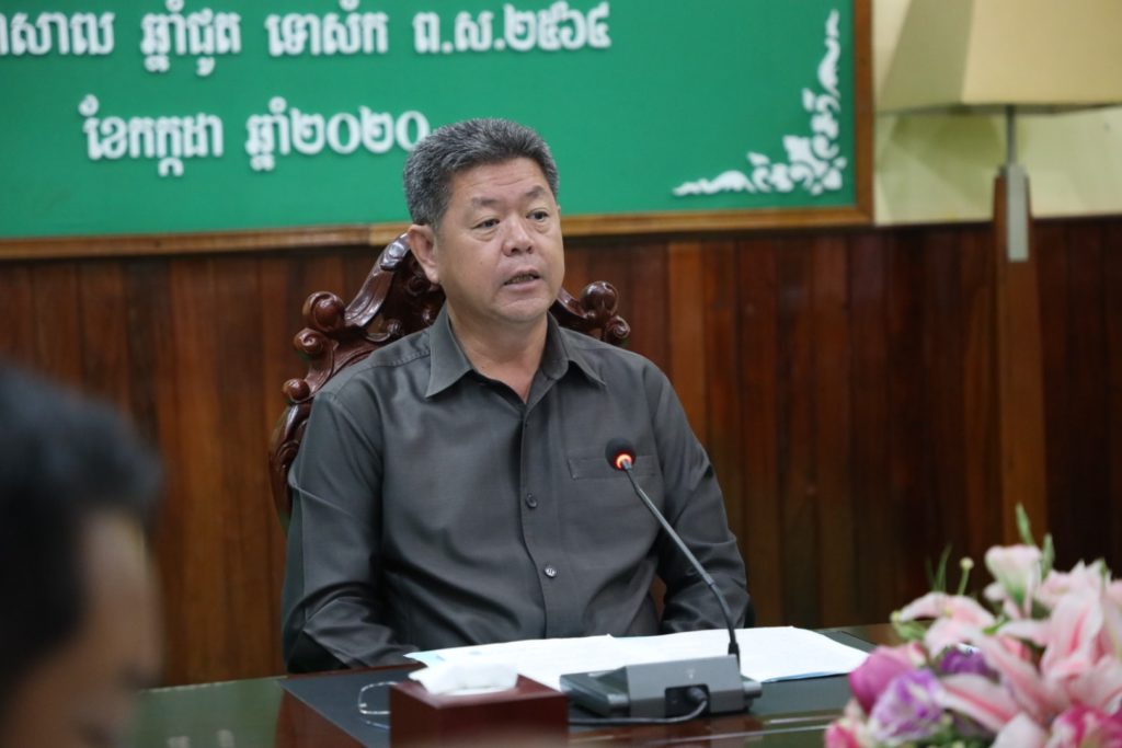 កិច្ចប្រជុំដោះស្រាយករណីឈ្មោះ អឹុង គីមយូ ប្តឹងឈ្មោះ HA YAJIA ឈ្មោះហៅក្រៅ LOR HAN