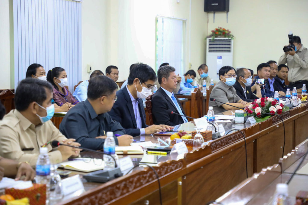 កិច្ចប្រជុំរវាងគណ:កម្មការសិទ្ធិមនុស្ស ទទួលពាក្យបណ្តឹង អង្កេត និងទំនាក់ទំនងរដ្ឋសភា ព្រឹទ្ធសភា នៃរដ្ឋសភា