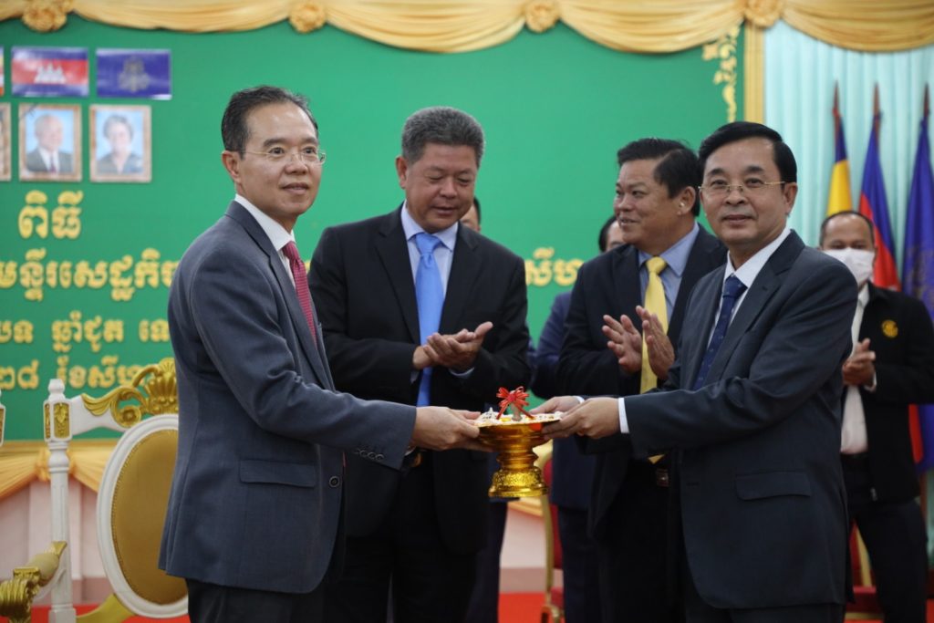 ពិធីប្រកាសចូលកាន់មុខតំណែង ប្រធានមន្ទីរសេដ្ឋកិច្ច និងហិរញ្ញវត្ថុខេត្តព្រះសីហនុ