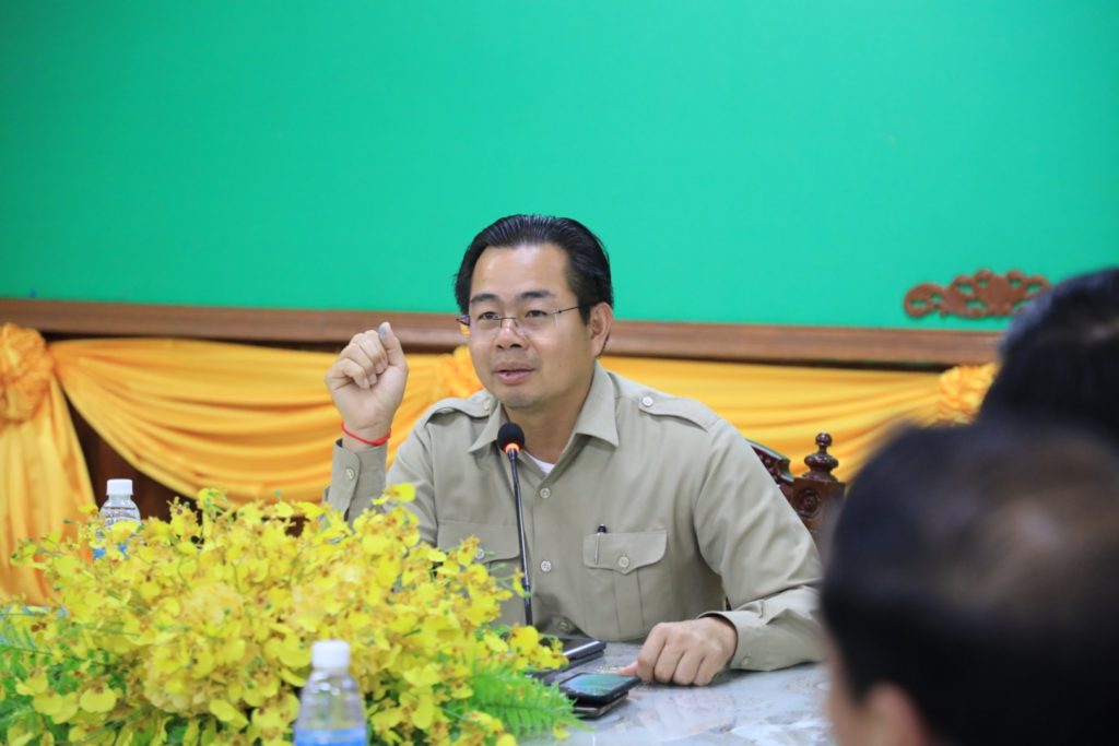 កិច្ច ប្រជុំដោះស្រាយការកាត់ទម្លាក់ខ្សែកាបិ៍្លលើអាកាសនៅជុំវិញរង្វង់មូលតោ២