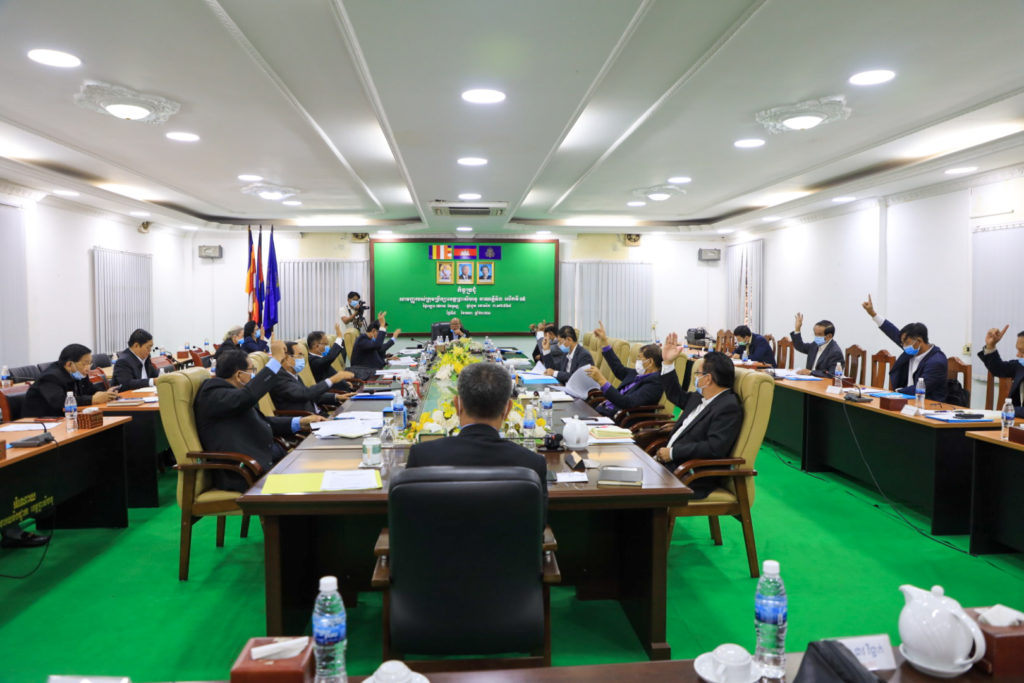 កិច្ចប្រជុំសាមញ្ញរបស់ក្រុមប្រឹក្សាខេត្តព្រះសីហនុ អាណត្តិទី៣ លើកទី១៩