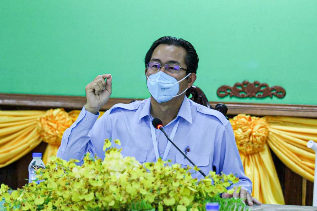 ឯកឧត្តម ម៉ាង ស៊ីណេត អភិបាលរងខេត្តព្រះសីហនុ បានដឹកនាំកិច្ចប្រជុំស្ដីពីការរៀបចំថតស្បត វីដេអូផ្សព្វផ្សាយគោលដៅទេសចរណ៍ខេត្តព្រះសីហនុ