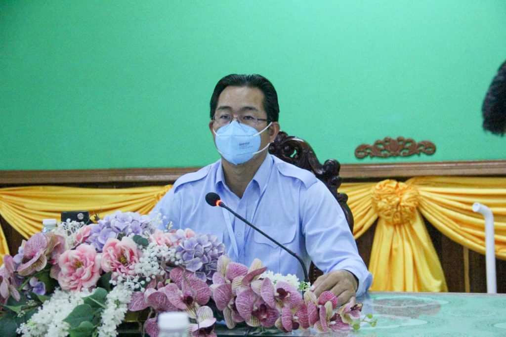 ឯកឧត្តម ម៉ាង ស៊ីណេត អភិបាលរងខេត្តព្រះសីហនុ ដឹកនាំប្រជុំផែនការការពារសន្តិសុខ សុវត្ថិភាព សណ្តាប់ធ្នាប់ វេទិកាទេសចរណ៍អាស៊ាន ២០២២