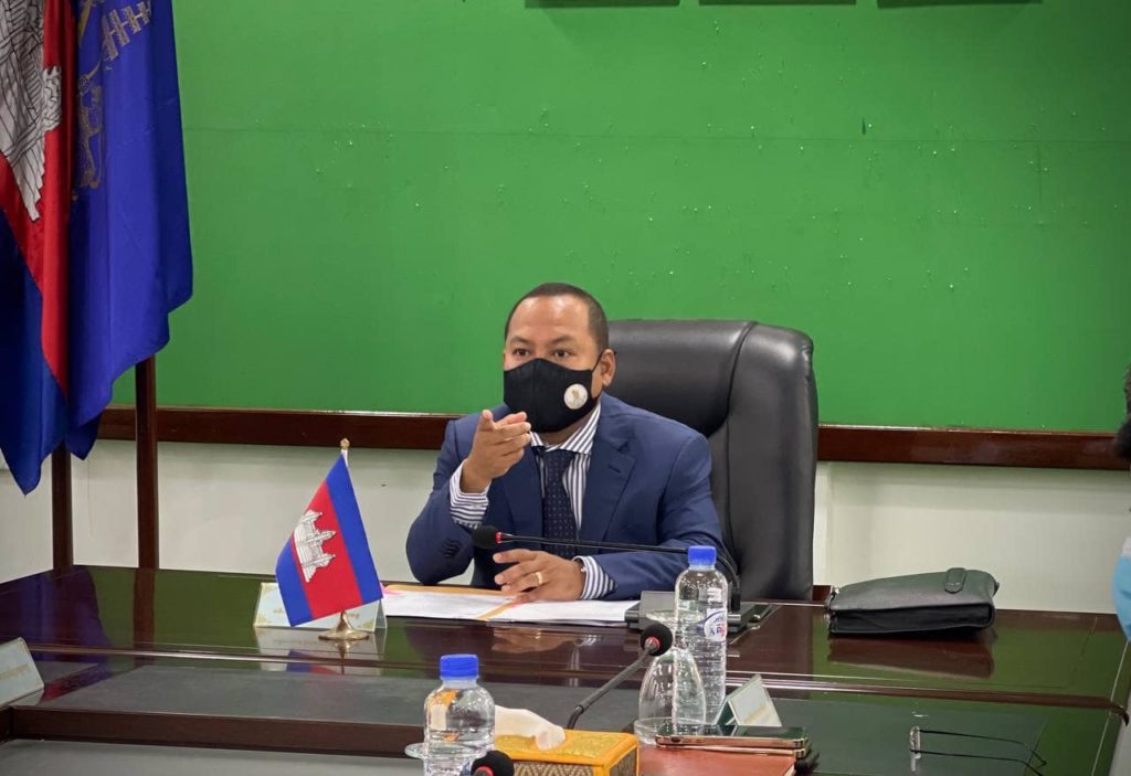 លោក​ ឡុង​ ឌីម៉ង់​ អភិបាល​រង​ខេត្ត​ព្រះសីហនុ​ អញេីញចូលរួមវេទិកា​អន្តរជាតិ​ទីក្រុងវូស៊ី​