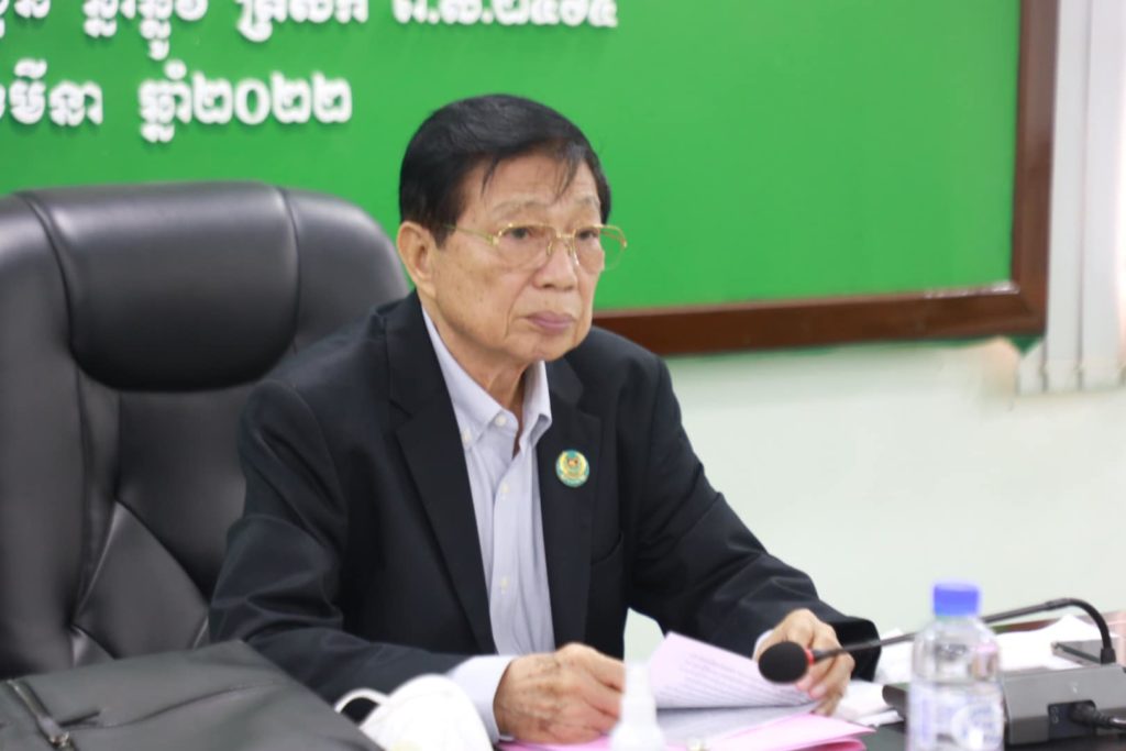 ឯកឧត្តម សូ ជុងហួរ ប្រធានក្រុមប្រឹក្សាខេត្តព្រះសីហនុ និងឯកឧត្តម គួច ចំរើន អភិបាល នៃគណៈអភិបាលខេត្តព្រះសីហនុ ដឹកនាំកិច្ចប្រជុំសាមញ្ញរបស់ក្រុមប្រឹក្សាខេត្តព្រះសីហនុ អាណត្តិទី៣ លើកទី៣៣