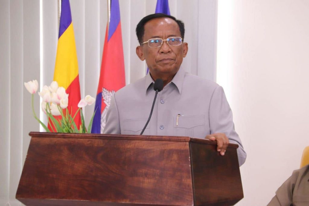 ឯកឧត្តម វង សូត រដ្ឋមន្ត្រីក្រសួងសង្គមកិច្ចអតីតយុទ្ធជននិងយុវនីតិសម្បទា បានអញ្ជើញកាត់ខ្សែបូណ៌សម្ពោធដាក់ឱ្យប្រើប្រាស់នូវអគាររដ្ឋបាលថ្មីនៃមន្ទីរសង្គមកិច្ចអតីតយុទ្ធជន និងយុវនីតិសម្បទាខេត្តព្រះសីហនុ