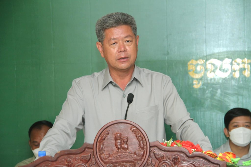 ឯកឧត្តម គួច ចំរើន អភិបាល នៃគណៈអភិបាលខេត្តព្រះសីហនុ អញ្ជើញជាអធិបតីក្នុងពិធីប្រកាសចូលកាន់តំណែងអភិបាលរងក្រុងកោះរ៉ុង