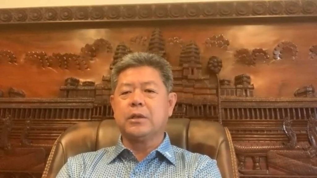 ឯកឧត្តម គួច ចំរើន អភិបាល នៃគណៈអភិបាលខេត្តព្រះសីហនុ អញ្ជើញដឹកនាំកិច្ចប្រជុំស្តាប់ការធ្វើបទបង្ហាញអំពីដំណើរការសាងសង់អាគាររដ្ឋបាលខេត្តថ្មី