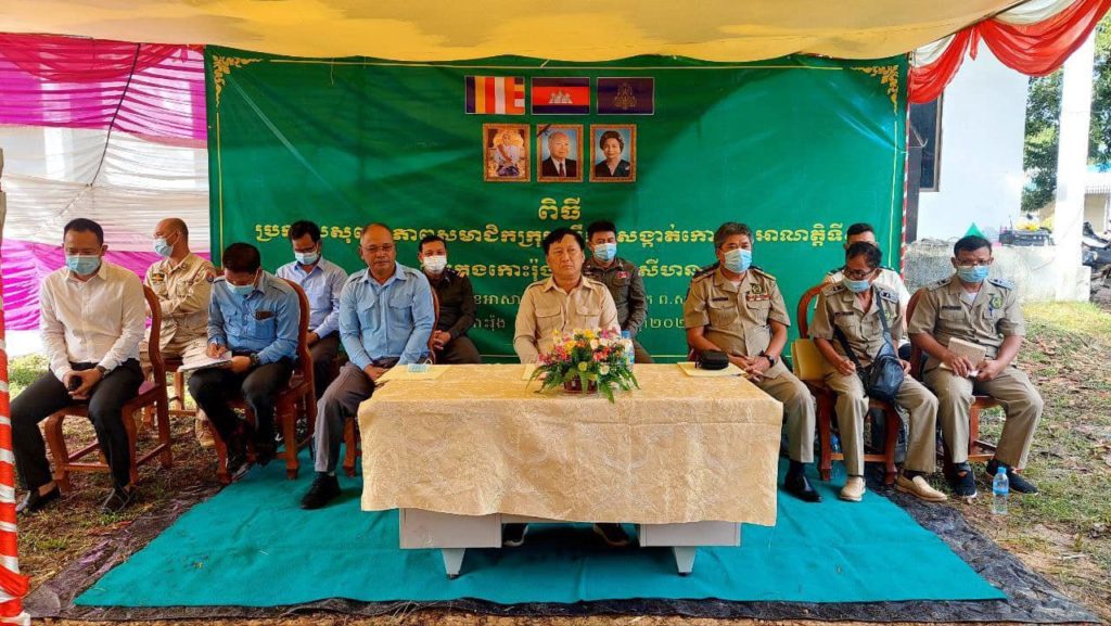 លោក គង់ វិតាណៈ អភិបាលរងខេត្តព្រះសីហនុ បានអញ្ជើញជាអធិបតីក្នុងពិធីប្រកាសសុពលភាពសមាជិកក្រុមប្រឹក្សាសង្កាត់កោះរ៉ុង អាណត្តិទី៥