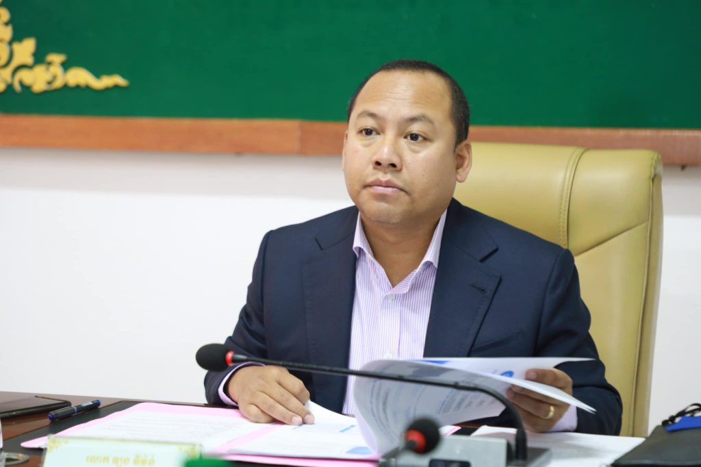 លោក ឡុង ឌីម៉ង់ អភិបាលរងខេត្តព្រះសីហនុ បានអញ្ជើញចូលរួមកិច្ចប្រជុំពិគ្រោះយោបល់ជាមួយក្រុមការងារវិទ្យាស្ថាន Shen Zhen (UPDIS)