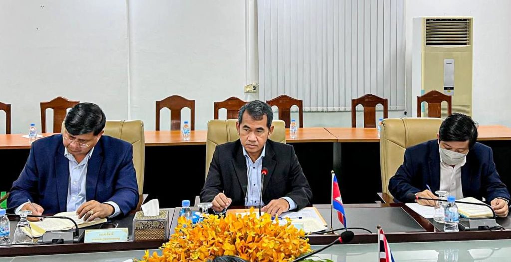 លោក ឯម ភាព អភិបាលរងខេត្តព្រះសីហនុ បានទទួលជួបសម្តែងការគួរសម និងពិភាក្សាការងារជាមួយលោកស្រី Arjaree Sriratanaban
