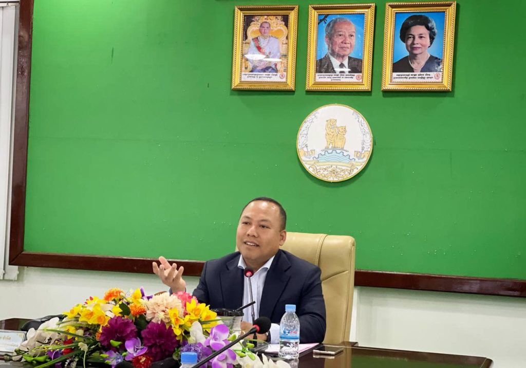លោក ឡុង ឌីម៉ង់ អភិបាលរងខេត្តព្រះសីហនុ បានអញ្ជើញស្តាប់បទបង្ហាញ ក្រុមហ៊ុនពិគ្រោះយោបល់ MKI នៃប្រទេសន័រវេស