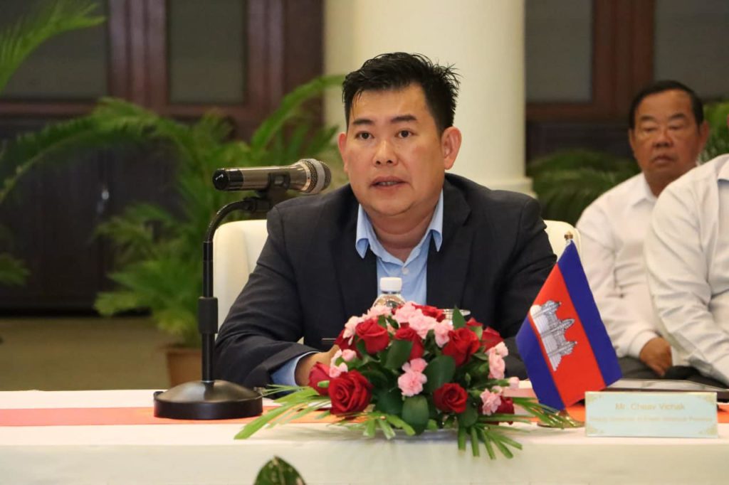 លោក ជាវ វិជ្ជាក់ អភិបាលរងខេត្តព្រះសីហនុ បានអនុញ្ញាតឱ្យគណៈប្រតិភូនៃសមាគម HEHEHUI សាធារណរដ្ឋប្រជាមានិតចិនចូលជួបសម្តែងការគួរសម និងពិភាក្សាការងារ