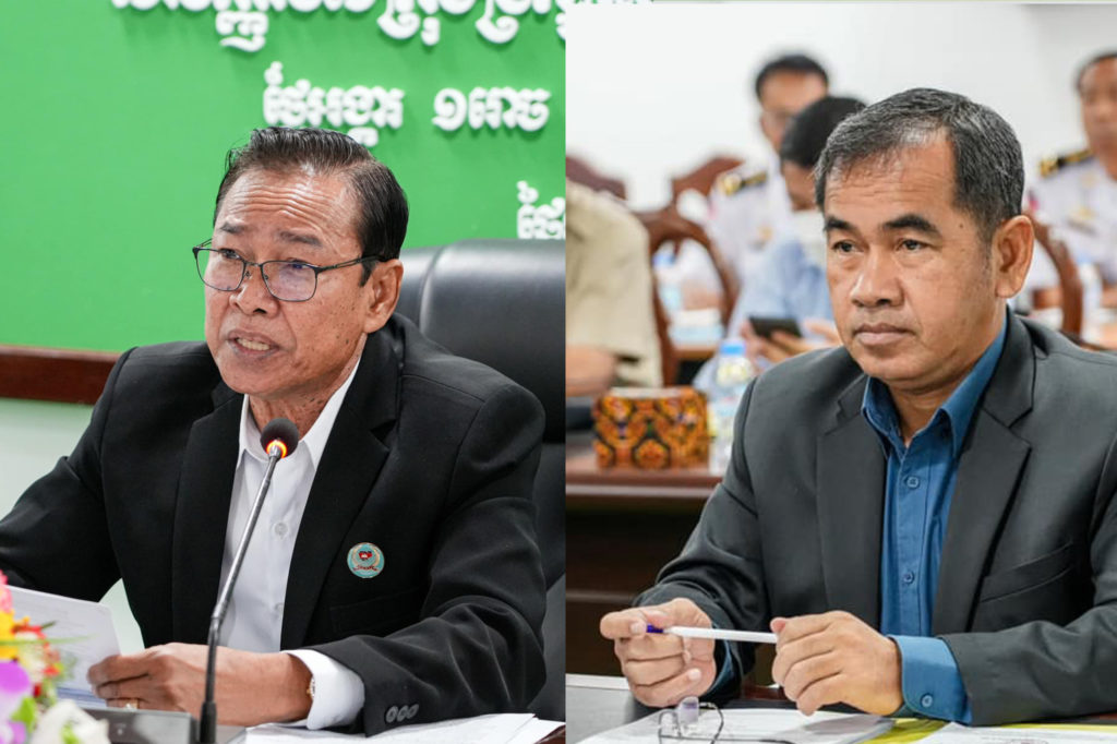 ឯកឧត្តម វង្ស ផាណាត និងលោក ឯម ភាព អភិបាលរងខេត្ត តំណាងដ៏ខ្ពង់ខ្ពស់ឯកឧត្តម គួច ចំរើន អភិបាល នៃគណៈអភិបាលខេត្តព្រះសីហនុ ដឹកនាំកិច្ចប្រជុំសាមញ្ញរបស់ក្រុមប្រឹក្សាខេត្តព្រះសីហនុ អាណត្តិទី៣ លើកទី៤៥