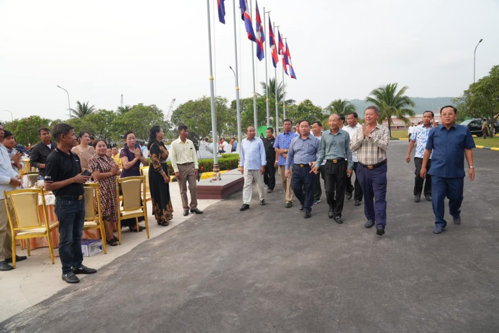 នៅមូលដ្ឋានសមុទ្រ បានរៀបចំពិធីសំណេះសំណាលនិងពិសាអាហារសាមគ្គី ជាមួយនាយនាវី នាយនាវីរង ពលនាវិក និងក្រុមគ្រួសារ បងប្អូនយោធិននិវត្តន៍ជន ក្នុងឱកាសបុណ្យចូលឆ្នាំថ្មីប្រពៃណីជាតិខ្មែរ ឆ្នាំថោះ បញ្ចស័ក ព.ស.២៥៦៧