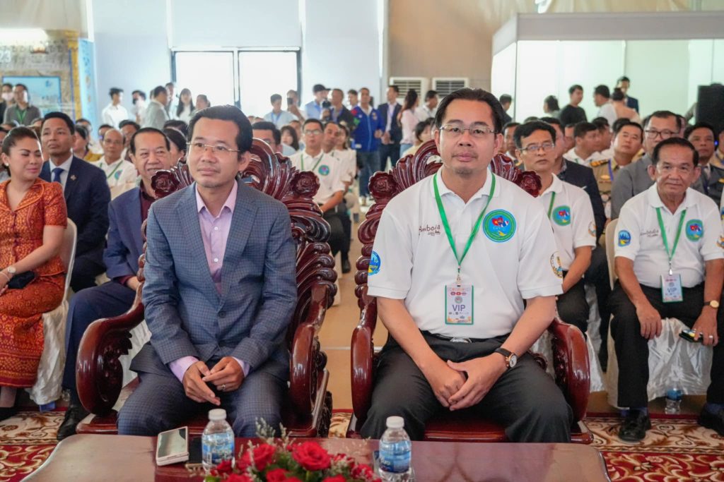 ឯកឧត្តម នី ផល្លី និងឯកឧត្តម ម៉ាង ស៊ីណេត អញ្ជើញបើកព្រឹត្តិការណ៍ទេសចរណ៍ និងកីឡាកម្ពុជា វៀតណាម ថៃ (CVTEC) រយៈពេល០៥ថ្ងៃ