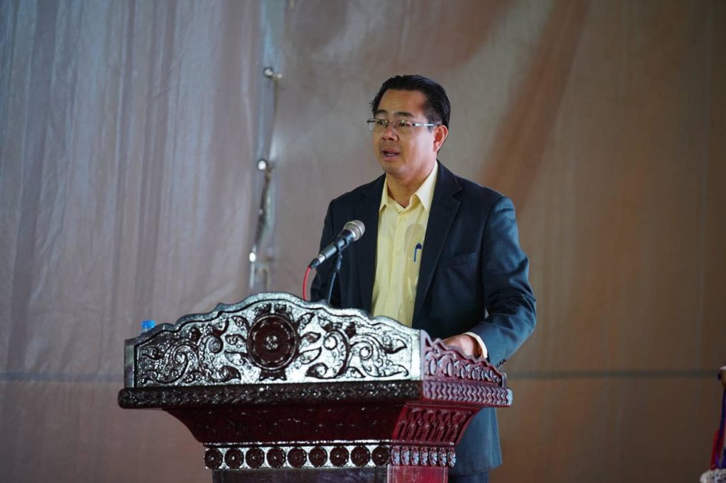 ឯកឧត្តម ម៉ាង ស៊ីណេត អភិបាលរងខេត្តព្រះសីហនុ អញ្ជើញជាអធិបតីបិទព្រឹត្តិការណ៍ទេសចរណ៍ និងកីឡា កម្ពុជា វៀតណាម ថៃ (CVTEC)