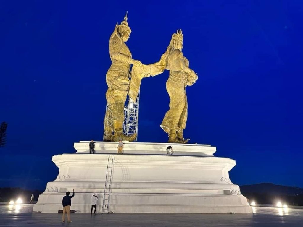 ក្រុមការងារជំនាញបាន និងកំពុង​ចុះត្រួតពិនិត្យ និងធ្វេីការកែលម្អបច្ចេកទេស​ បដិមា​ព្រះថោង​នាងនាគ
