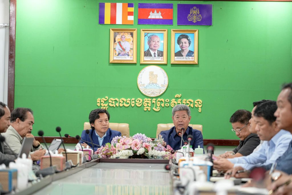 ឯកឧត្តម លី រស្មី និងឯកឧត្តម គួច ចំរើន អញ្ជើញជាអធិបតី ក្នុងពិធីប្រគល់-ទទួលស្ថានីយប្រព្រឹត្តិកម្មទឹកកខ្វក់ទី៣