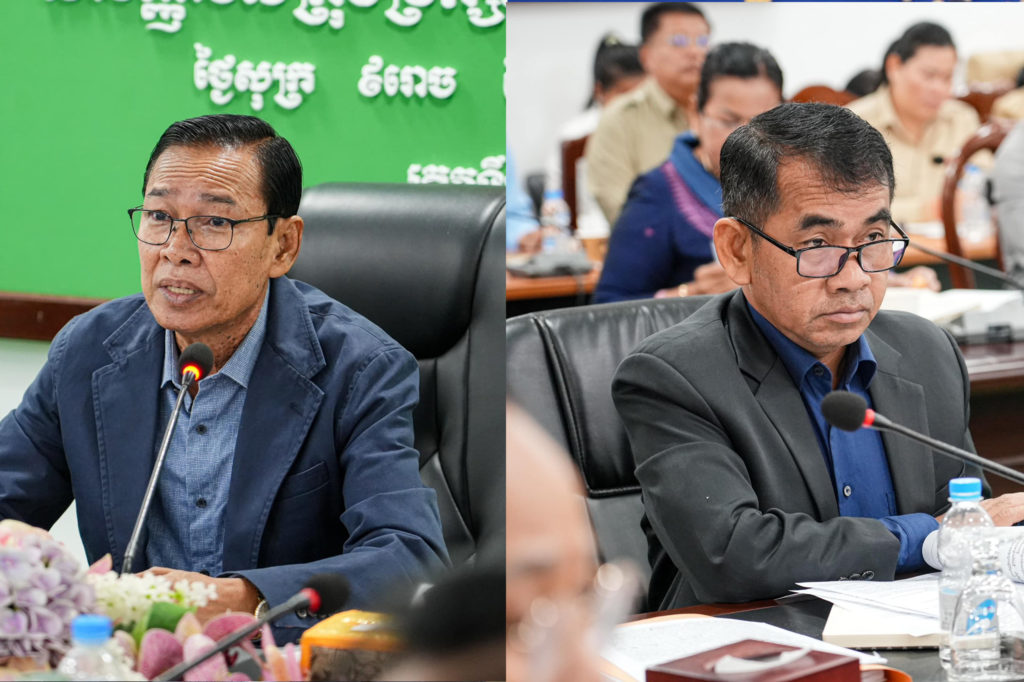 ឯកឧត្តម វង្ស ផាណាត និងលោក ឯម ភាព ដឹកនាំកិច្ចប្រជុំសាមញ្ញរបស់ក្រុមប្រឹក្សាខេត្តព្រះសីហនុ អាណត្តិទី៣ លើកទី៥៥